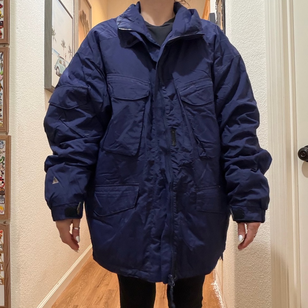 Men's Navy Snowboard Jacket